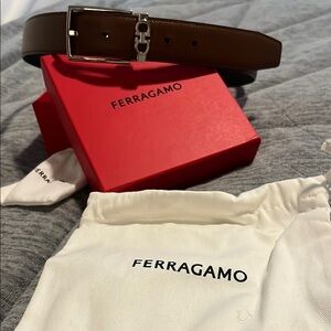 Salvatore Ferragamo Men's Leather Belt